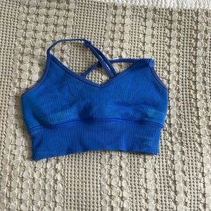 Alo Ribbed Blissful Bra